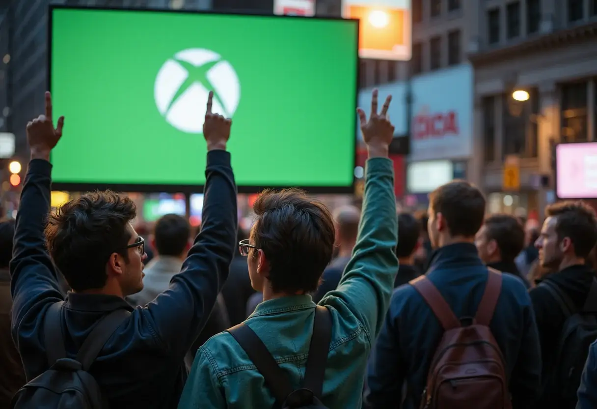 Union workers rally against Xbox layoffs, fight for protections at Richardson protest - KERA News
