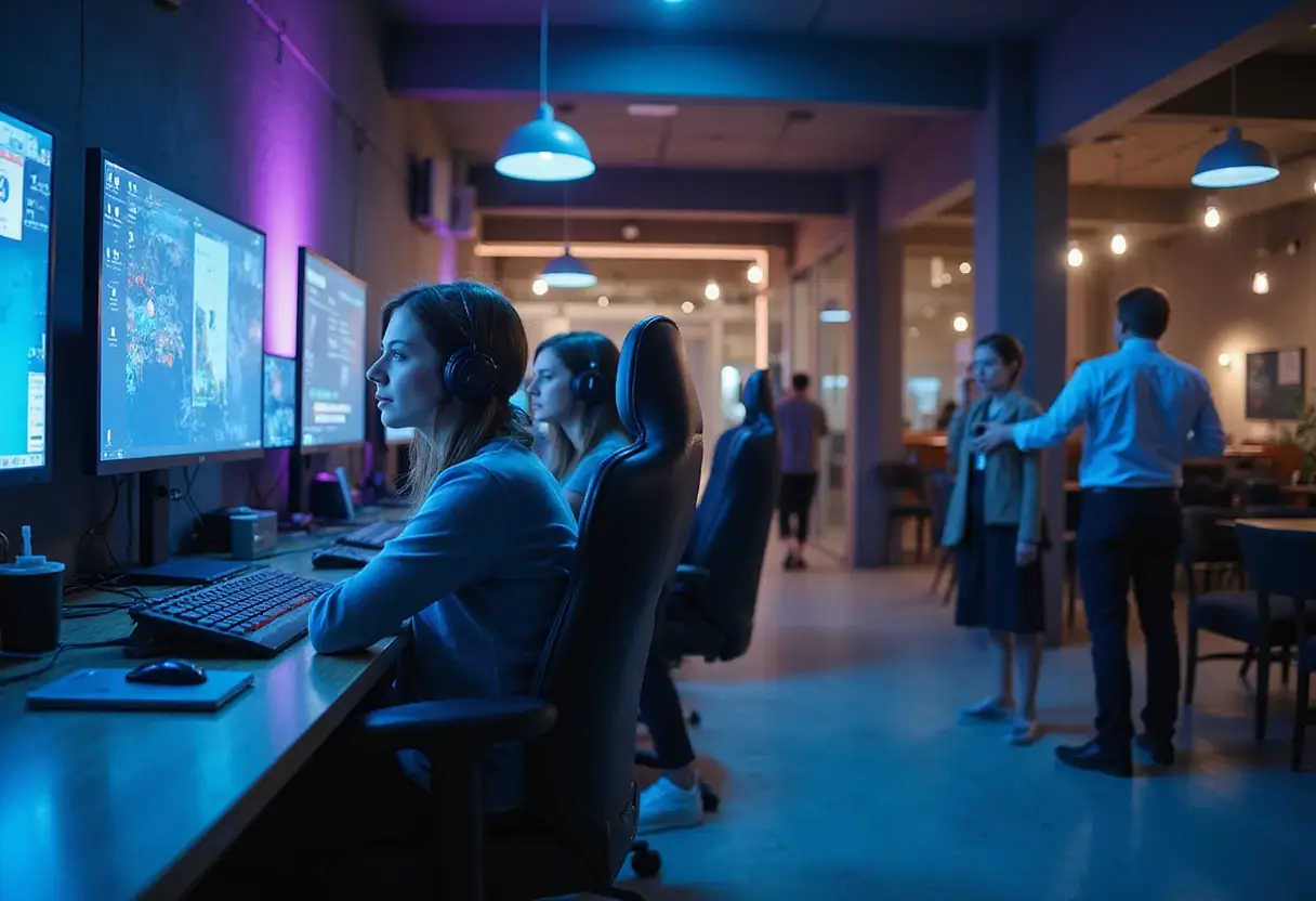The Polish game development industry consists of over 800 companies, 14,000 people, and a decline in revenue